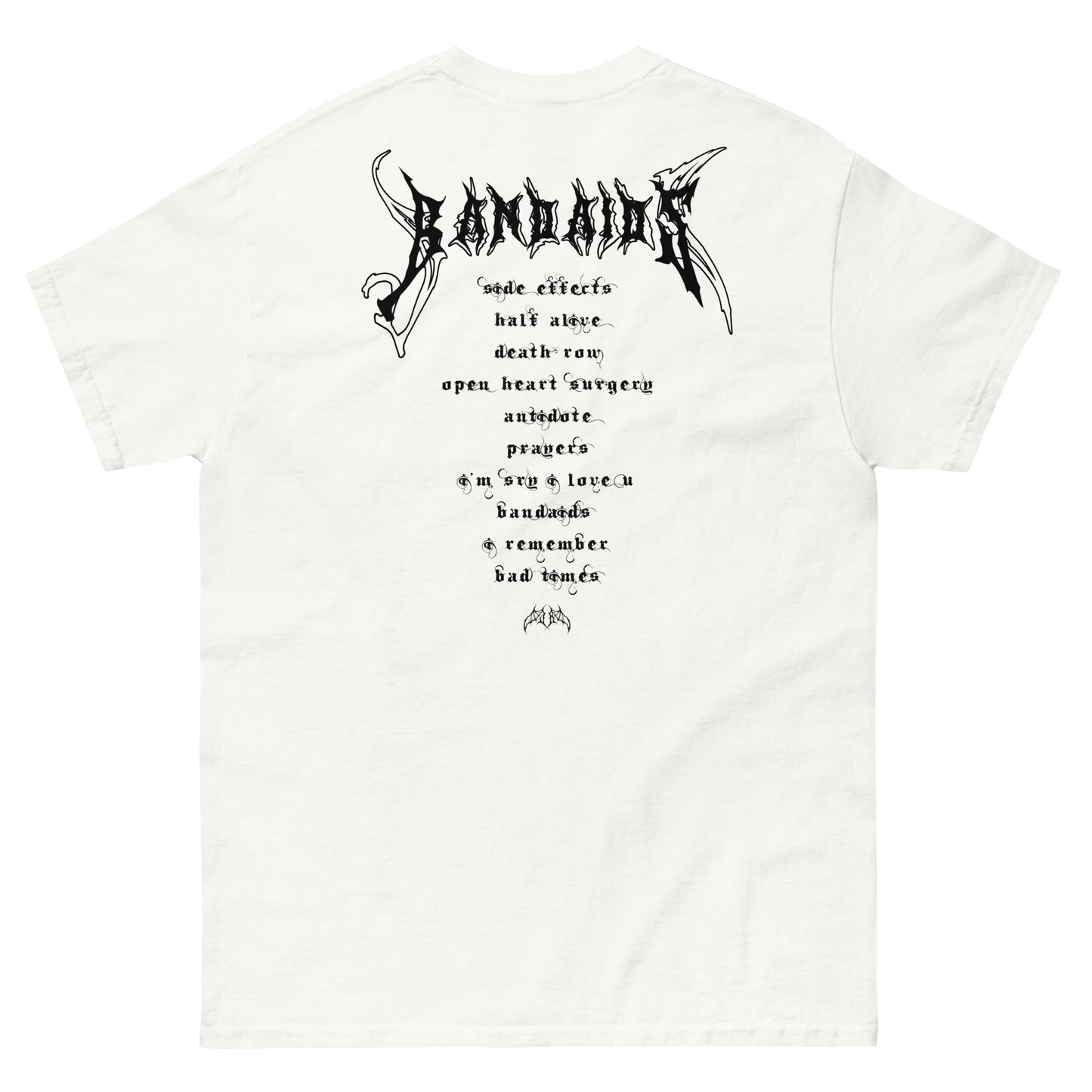 Julia Alexa "bandaids" EP white t-shirt