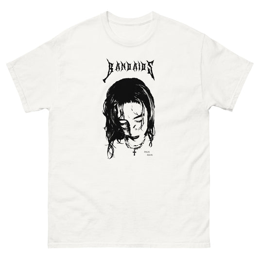 Julia Alexa "bandaids" EP white t-shirt