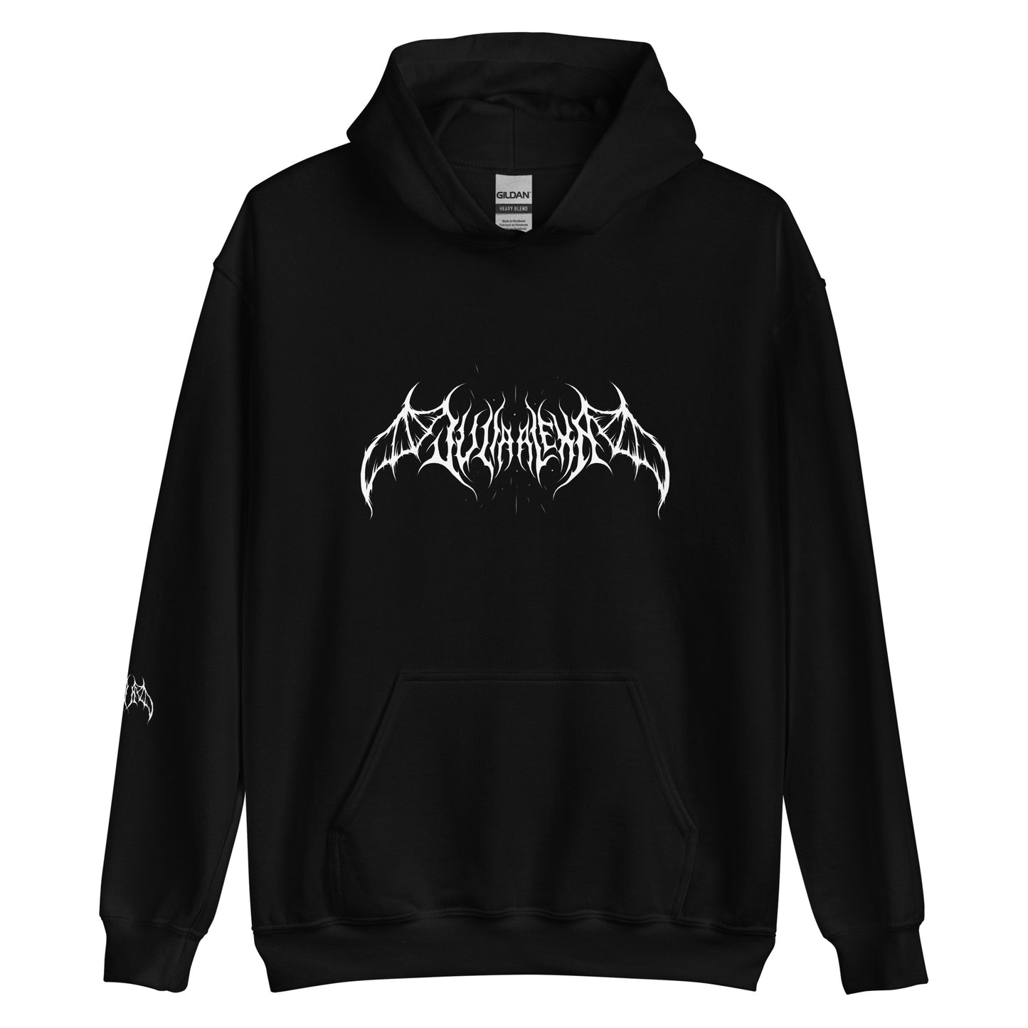 Julia Alexa logo hoodie (black)